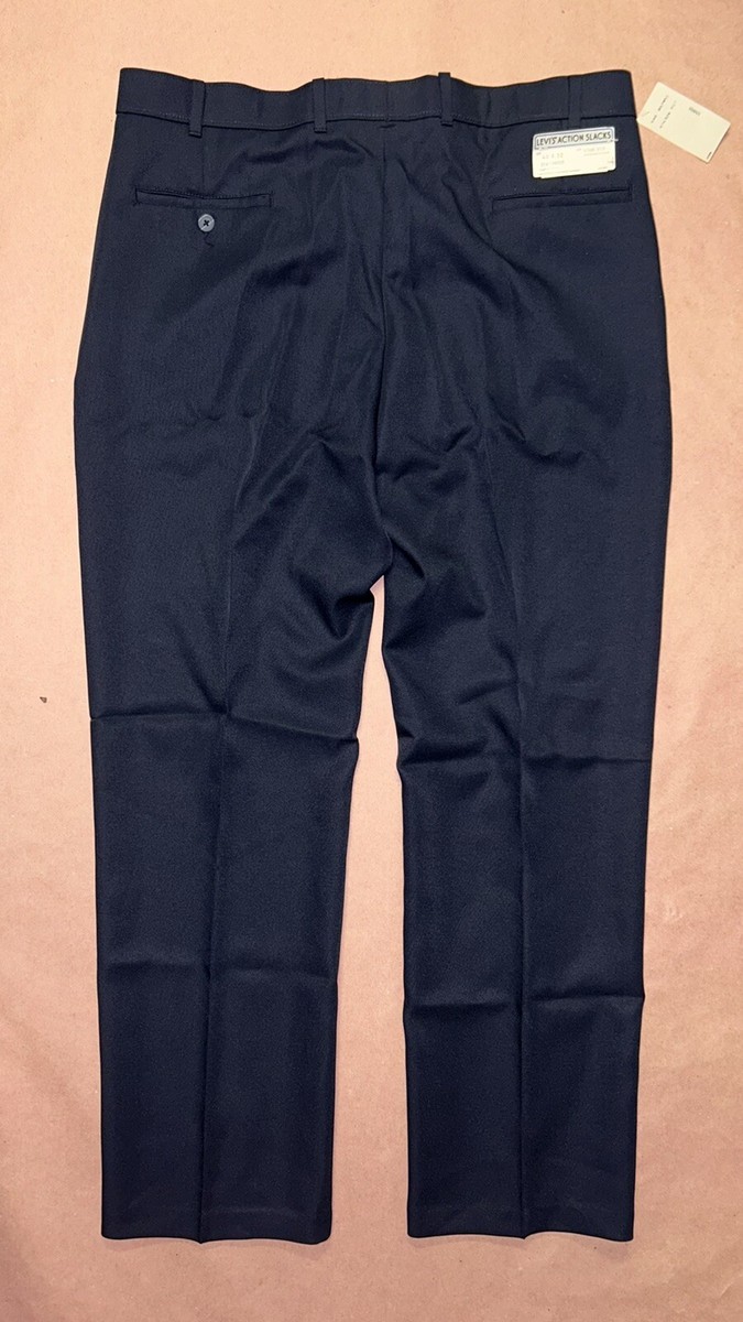 LEVI'S ACTION SLACKS 黒　80s〜90s 80s Levis action slacks | sui & shara