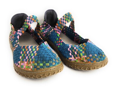 Corkys Mary Jane Sneaker- White/Green main image 0