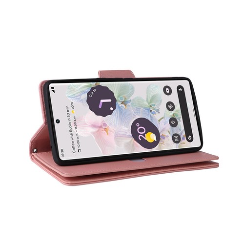 Zip Wallet Case Flip Leather Cover For Google Pixel 9A 8A 7A 7 8 9 Pro 6A 5XL 4A - Picture 73 of 76