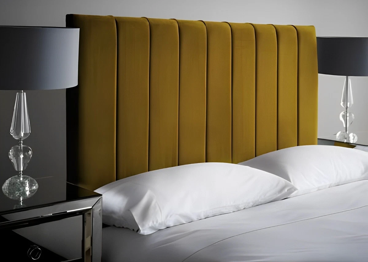 Gold headboard king size online