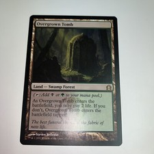 NM Overgrown Tomb Return to Ravnica Rare MTG Magic The Gathering