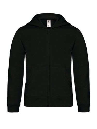 B&C Baby Full Zip Sweatshirt Cotton Hoodie BCWK682 - Picture 4 of 8