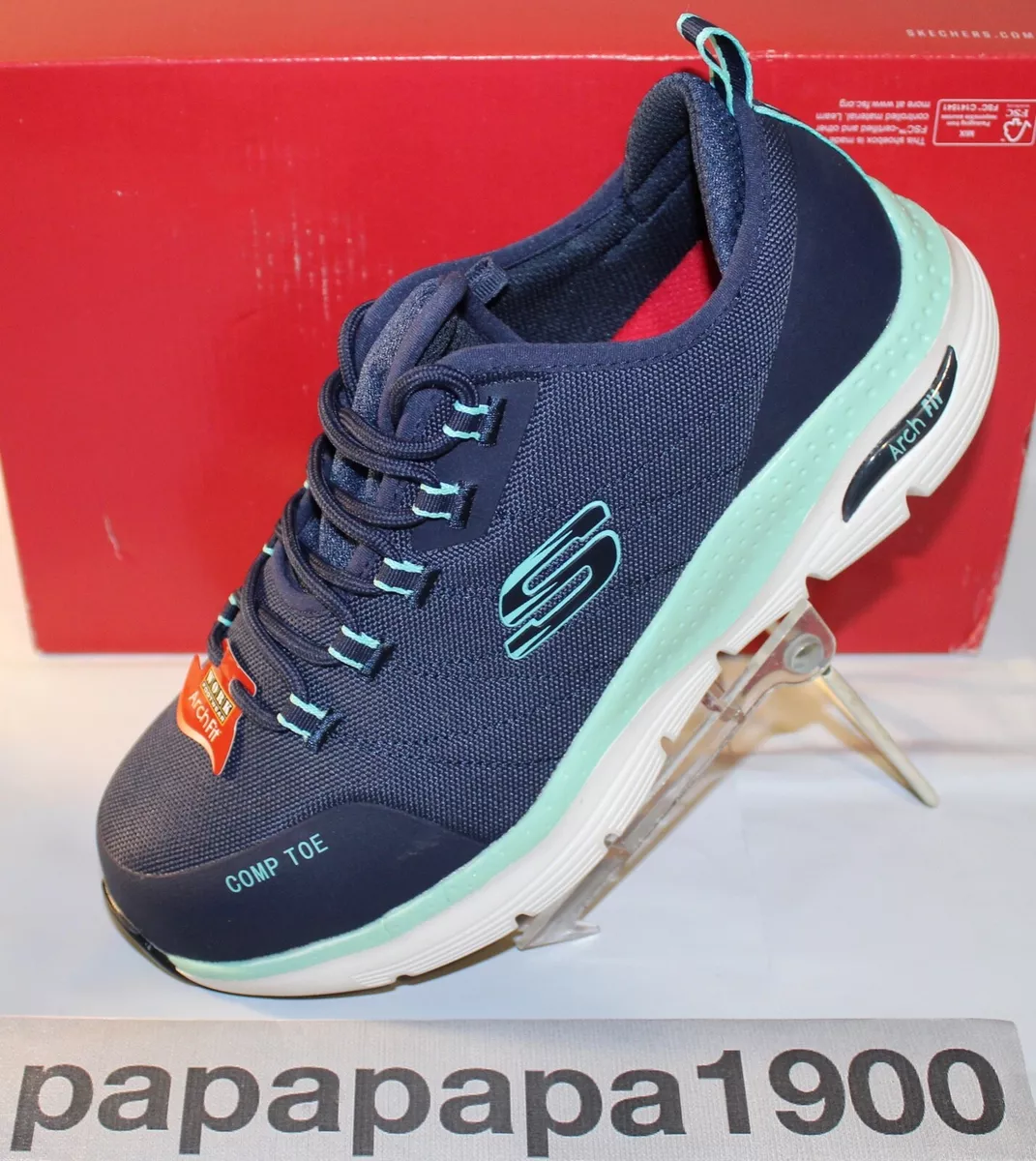 Navy blue womens work 2024 shoes
