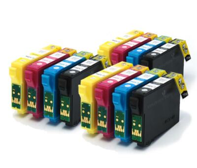 3 Sets Tintenpatronen kompatibel mit Epson T1295 Apple Serie