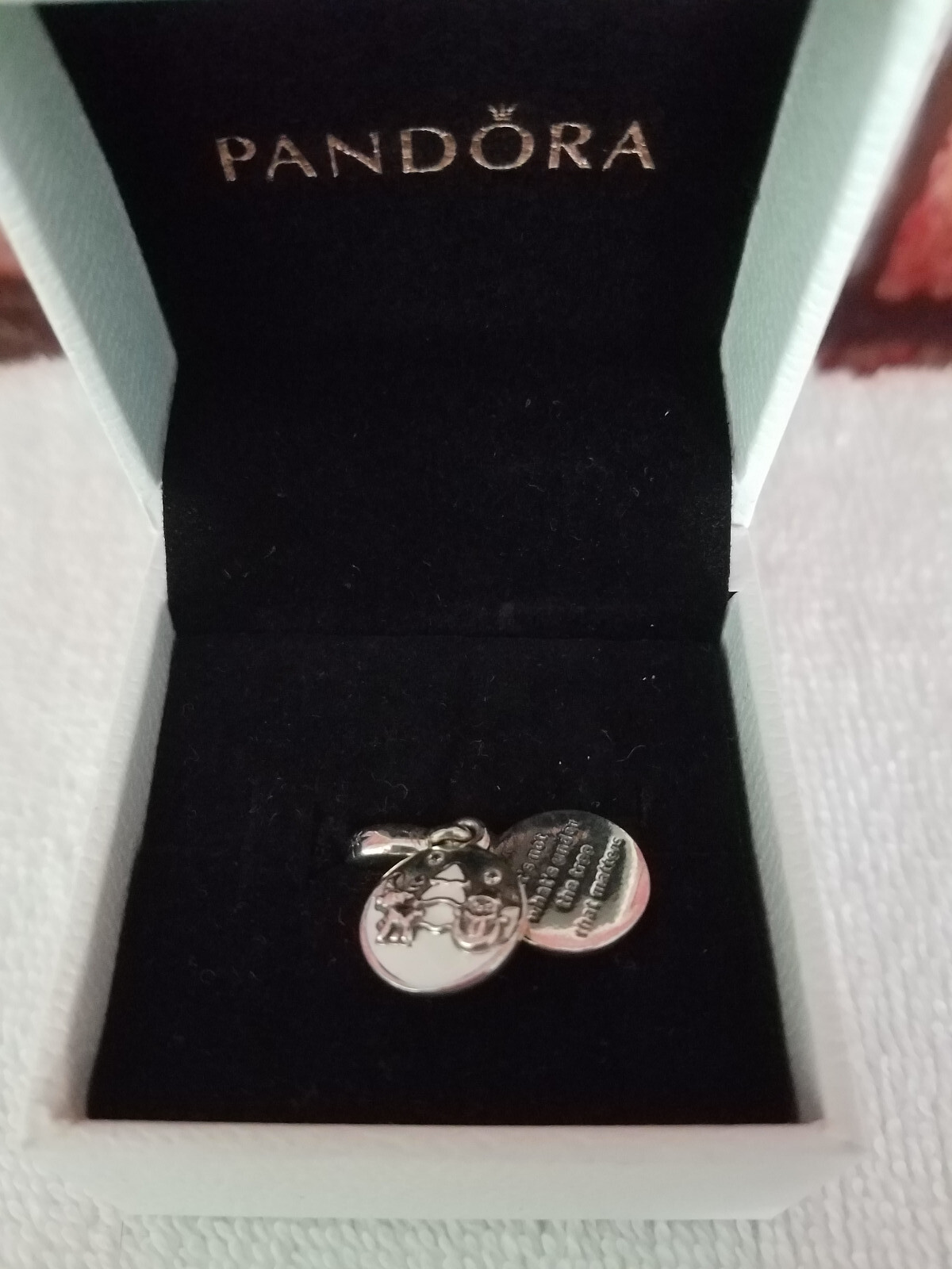 Pandora It s Not What s Under The Tree That Matters Charm EBay Pandora it s not what s under the tree that matters charm ebay