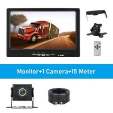 7" IPS HD Rear View DVR Monitor 4Pin AHD 1080P Backup Camera For Bus Truck 15M