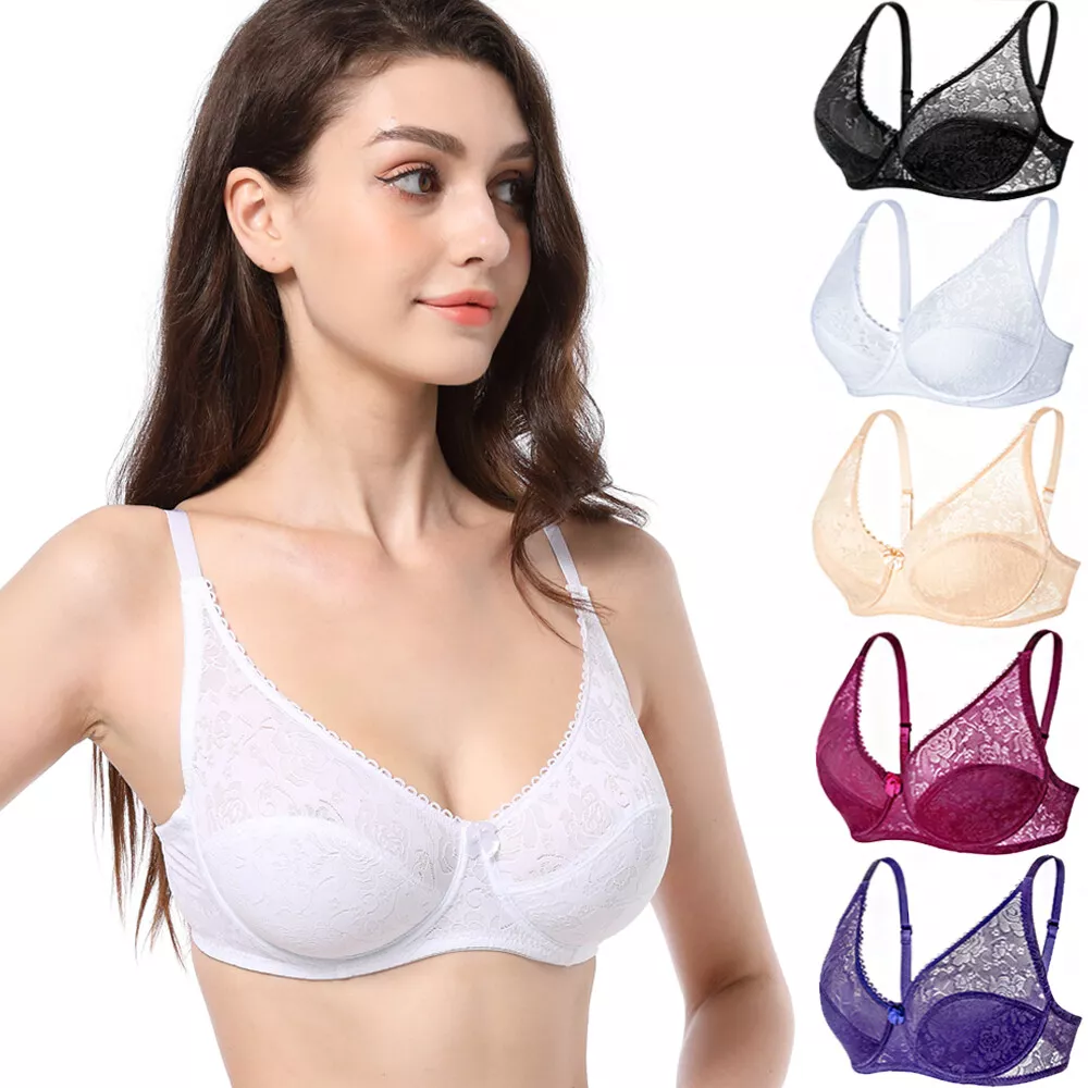 Flat-chested Women Bras Unpadded Brassiere Sexy Lingerie Lace Bralette AAA  AABCD