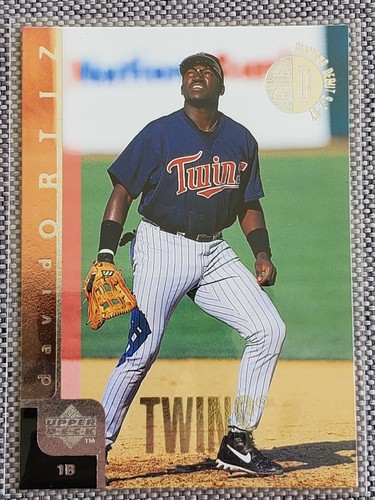 DAVID ORTIZ 1998 Upper Deck Diamond Debut RC ROOKIE Baseball Card 696 
