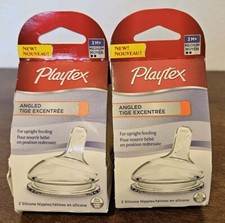 New Playtex Angled Nipple For Upright Feeding 3m Use With Nurser  Ventaire