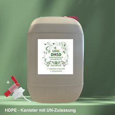 DMSO 99,9% 5 Liter - Dimethylsulfoxid  h&ouml;chste Reinheit (Ph.Eur.) geruchsneutral