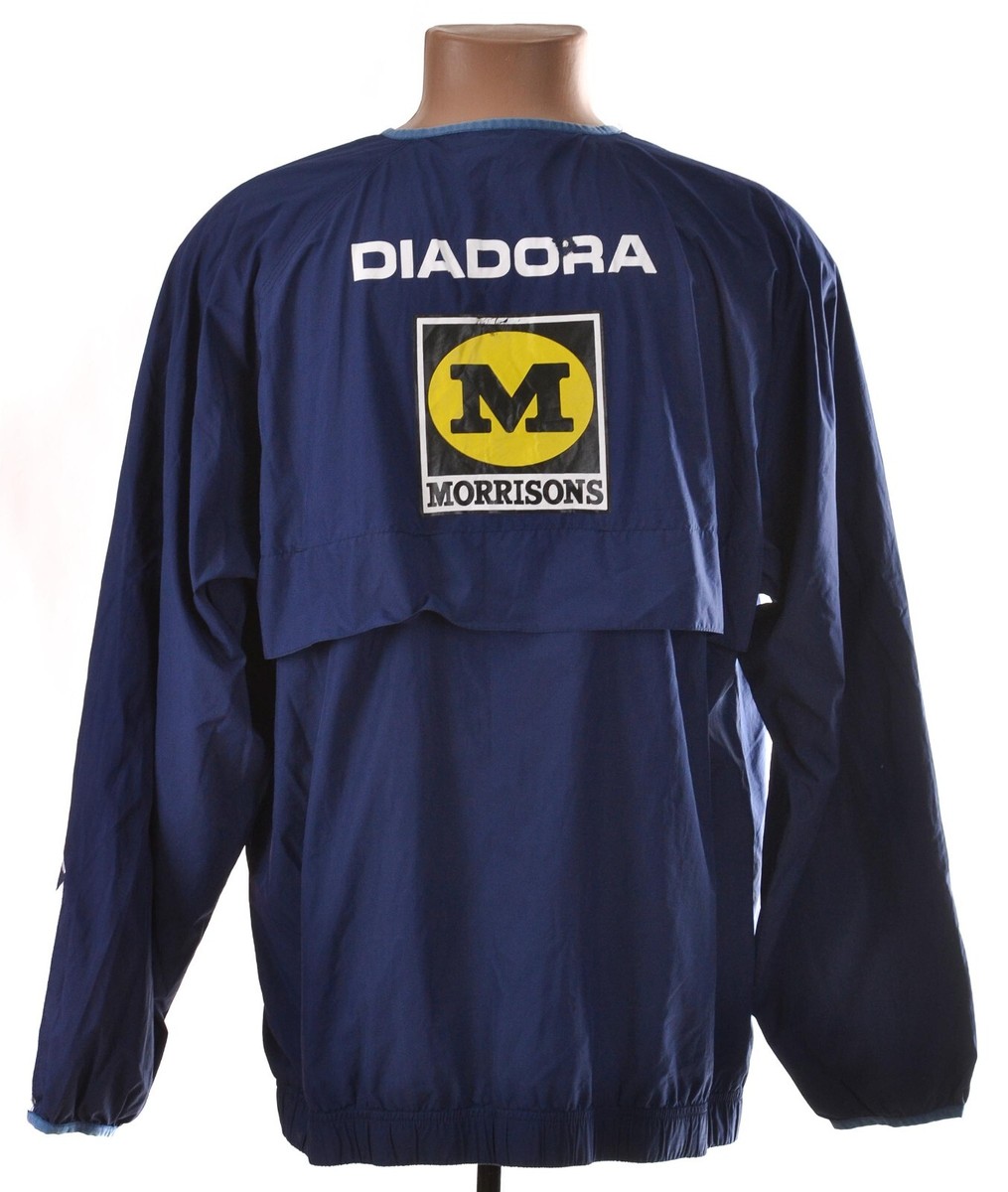 SCOTLAND 2004/2006 FOOTBALL TRAINING TOP DIADORA L PLAYER