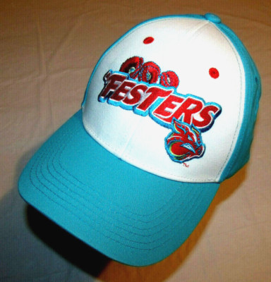 Lehigh Valley Ironpigs Festers MiLB Hat NEW Light Blue/White/Red Adjust Phillies