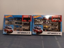 Hot Wheels 9 Pack. Lot Of 2. 18 Cars. Diecast New. 2018.