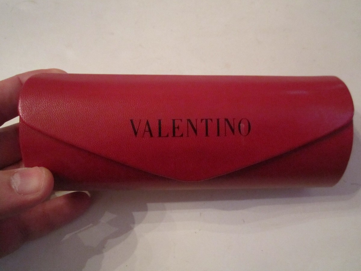 VALENTINO EYEGLASS CASE WITH LENS CLOTH CLEANER - TUB BBB | eBay