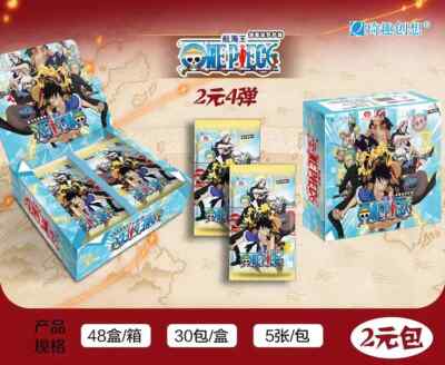 2024 Toei One Piece Trading Card 30 Pack Deluxe Booster Box Anime