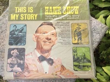 Hank Snow Record THIS IS MY STORY 2X VINYL LP ALBUM 1965 RCA VICTOR SEALED NEW