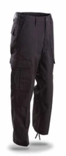 B.D.U. TACTICAL PANTS BLACK WORK  SK7 BY 707 TACTICAL GEAR