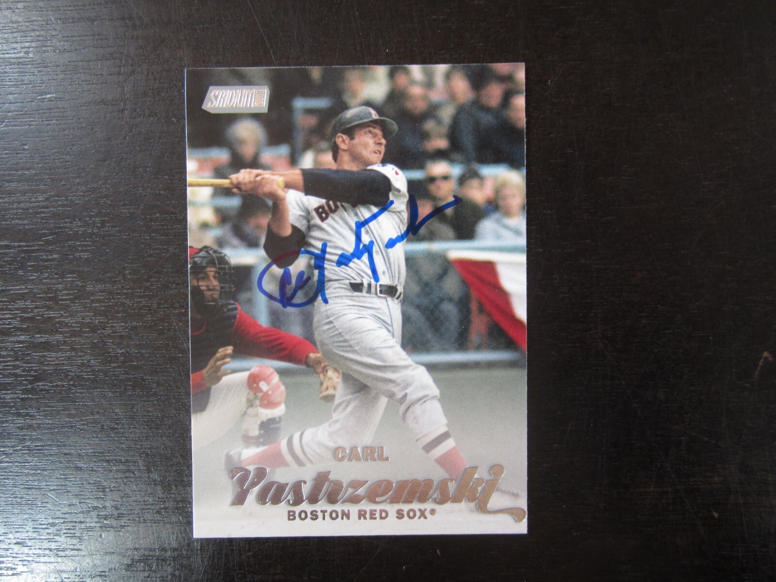 Carl Yastrzemski #242 Baseball Cards 2017 Stadium Club trading card — raw and PSA graded price guide