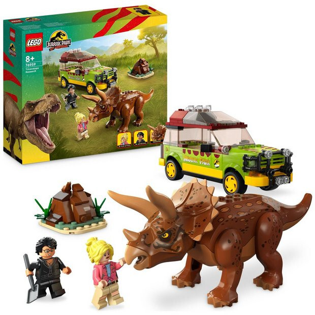 LEGO Jurassic Park 76959 Triceratops Research Dinosaur Jurassic World