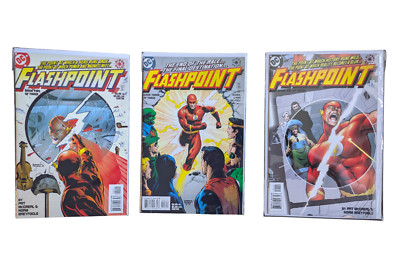 Flashpoint #1-3 Full Set (DC, 1999) Comic Books Direct Sales Issues