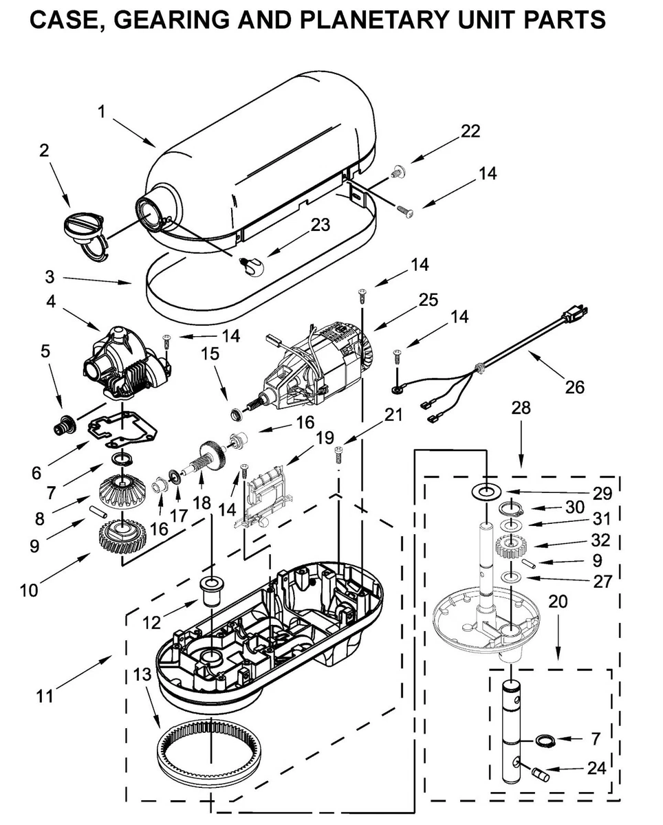 Kitchenaid Complete Replacement Parts