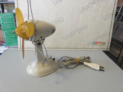VENTILATORE Vintage WIGO modello TFK 200 MODERNARIATO funzionante come da foto - Imagen 12 de 12