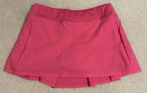 Halara Tennisrock Gesäßtasche Medium Skort HOT PINK GOLF TENNIS LAUF LULU DUPE - Bild 3 von 5