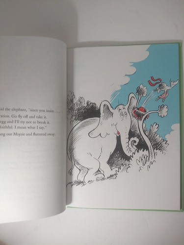 Dr. Seuss Horton Hatches The Egg Hardcover Kids Book - Picture 2 of 4