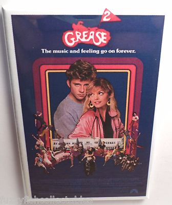 Grease 2 Movie Poster 2'' x 3'' Refrigerator Locker MAGNET FREE SHIPPING