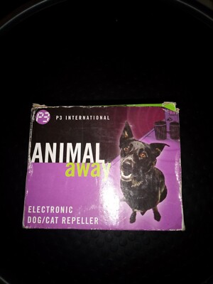 ULTRASONIC Vintage Animal Away Repeller Outdoor 9v Battery Powered 