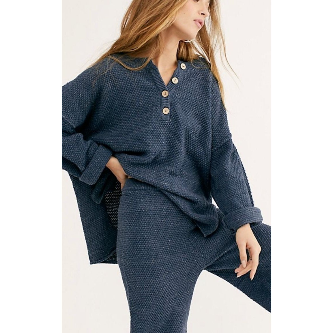 Pull Free People Hailee XS Taupe – Neuf Avec étiquettes, Style Pullover