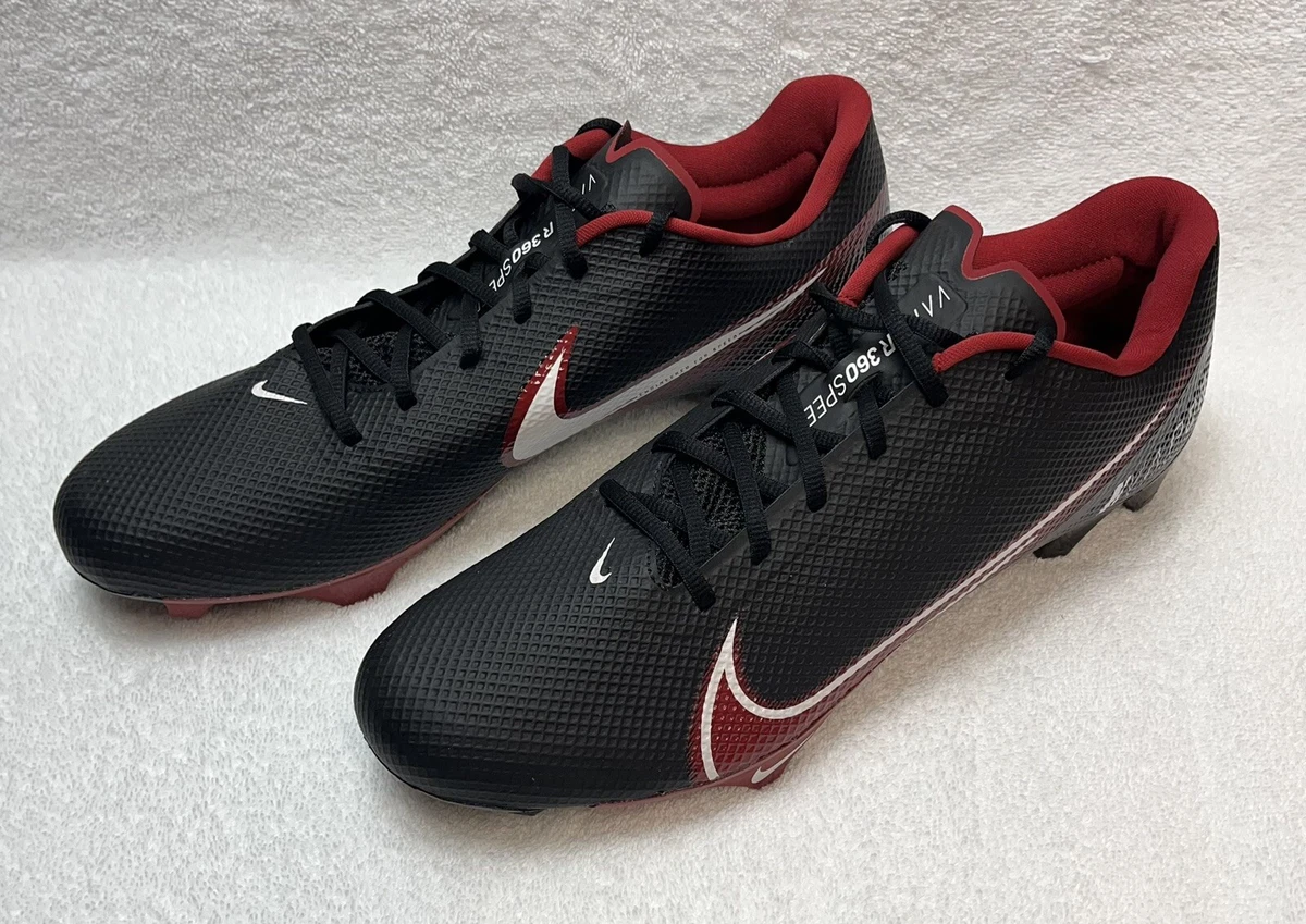 Nike Vapor Edge Pro 360 Men s Size 14 Football Cleats Black