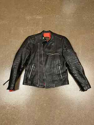 Vintage Leather Jacket Mussidan Christophe | eBay