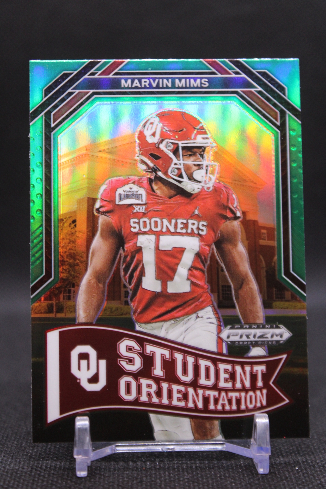 Marvin Mims Panini Prizm Draft Picks Student Orientation #SO20 Base