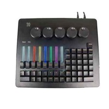 New T0 Stage Light DMX Fader Wing for command dmx control onpc W/LED bag