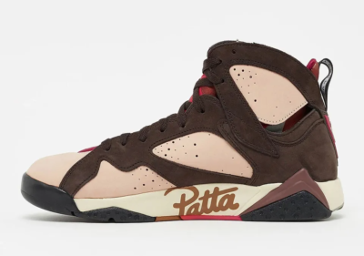 Patta × Nike Air Jordan 7 OG Brown AT3375-200 Men's Size | eBay