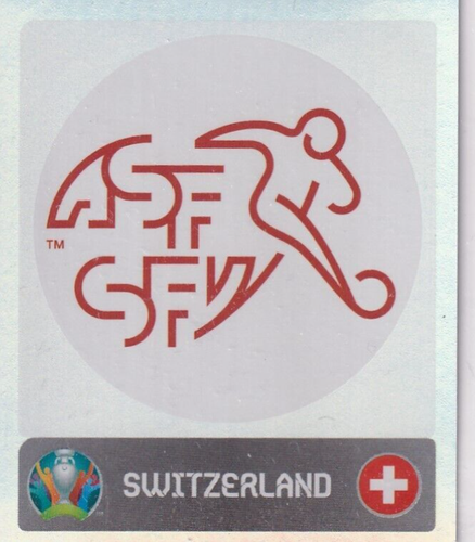 Panini Euro EM 2020 Swiss Team History Sticker Pearl Edition No. 44 Switzerland - Bild 1 von 2