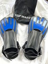 POUFIHARS Adjustable Travel Size Swimming, Diving, and Training Snorkel Fins