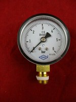 "Manometer Ø 50Mm 1/4\" 0-6 Bar Oeg Radial G1/4\" Selbstdichtend Unten 310776500"