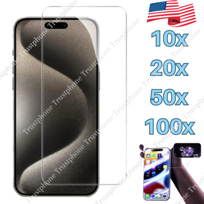 Tempered Glass Screen Protector For iPhone 15/15 Plus/15 Pro/15 ProMax Wholesale