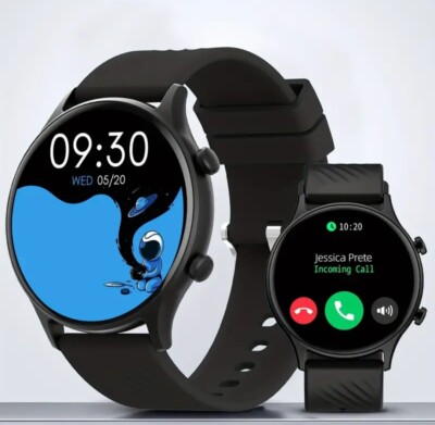 Smartwatch Sportuhr Fitness Tracker mit Telefonfunktion 1,39 Full Touch Screen