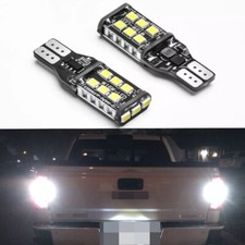 2pcs Hid White Backup Reverse Lights 921 Led Bulbs For Nissan Frontier 2005-2020