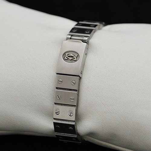 Cartier Santos Octagon lady steel ref 0906 serviced - Picture 6 of 8