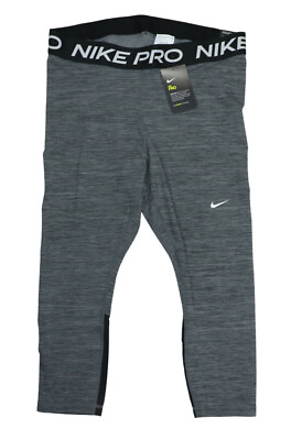 Nike Pro Plus Size Women's Crop Length Athletic Leggings 1X NWT