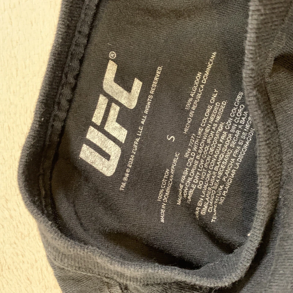 UFC Shirt Mens Small Jon Jones Conor Mcgregor Israel Adesanya MMA Short Sleeve - Image 3 of 4