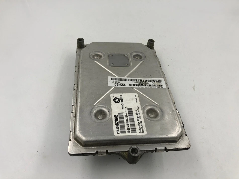 Unidad de módulo de control del motor Chrysler 200 2011 ECU ECM OEM C02B16062 Foto 3 de 4