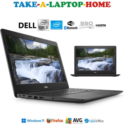 Dell Latitude Windows11 Premium Pro Laptop HD Intel Core i5 Inside Cam WiFi 5GHz