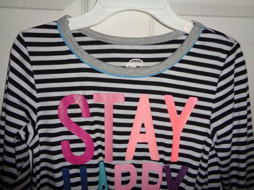 NWT Girls So... Shirt Size 7 / 8 Top Multicolor Top - Back To School - Picture 4 of 5