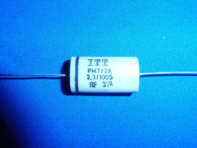 2x ITT KONDENSATOR FKF 3,3uF 100V- TONFREQUENZ Top-Markenware              13480