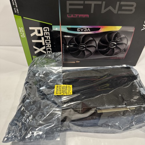 EVGA GeForce RTX 3070 FTW3 ULTRA 8GB Graphics Card ☆ Original Box Excellent ☆ - Picture 21 of 24